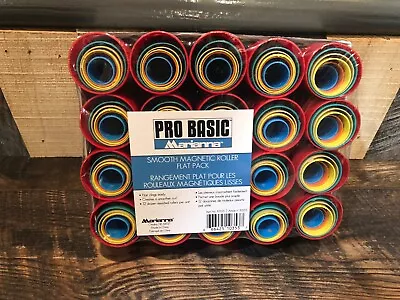 Pro Basic Marianna Smooth Magnetic Roller Flat Pack Hair Rollers New Package • $9.99