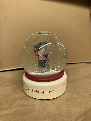 £15 • Buy Me To You Bear Snow Globe Glitter Globe Figurine Love Letter Lots Of Love