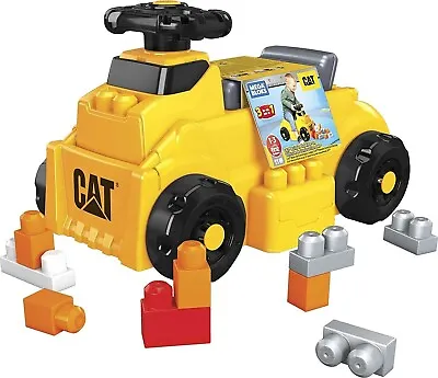 Mega Bloks Cat Build N Play Ride-On Building Set • $57