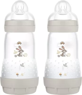MAM Easy Start Self Sterilising Anti-Colic Baby Bottle Pack Of 2 (2 X 260 Ml) • £14.50