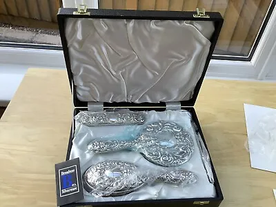 £75 • Buy Antique Sterling Silver Dressing Table Set