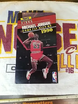 Rare Michael Jordan Come Fly With Me VHS Tape 1990 Sports Illustrated NBA NICE! • $14.99