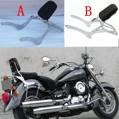 $217.50 • Buy Sissy Bar Backrest Luggage Rack For Yamaha Drag V Star XVS 1100 Classic Custom