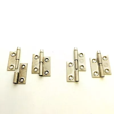 Small Reflex Lift Off Cabinet Hinges Left / Right Handed 36mm-1.5  Nickel Plated • £4.99