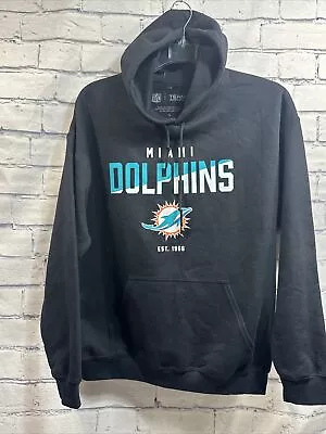 Miami Dolphins 🐬 Hoodie Sweatshirt Men’s Size Large NEW NFL Team Apparel • $34.90