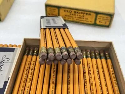 12 Vintage  Superior  Lead Pencil Set Russell A Ogden Old Kipper #3 Made In USA • $20.44