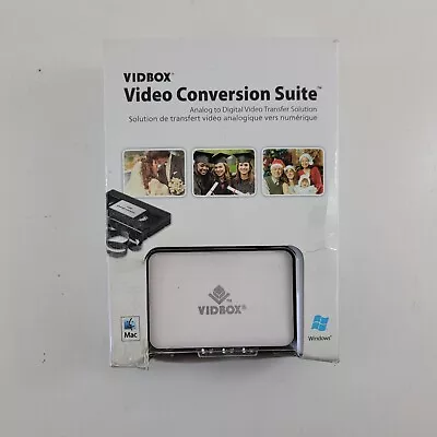VIDBOX Video Conversion Suite For Windows Or Mac PC Analog To Digital Video READ • $24.95
