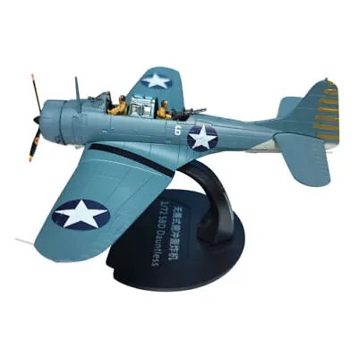 1/72 14cm WWII SBD Dauntless Dive Bomber Aircraft Model Military Jet Collection • $30.58