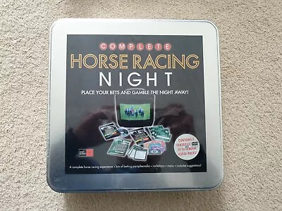 Brand New Complete Horse Racing Night Lagoon Party Family DVD Betting Board Game • £18