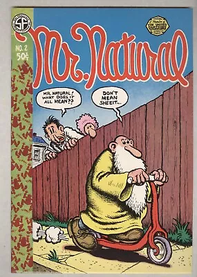 Mr. Natural #2 VF/NM 1971 Crumb • $44.95