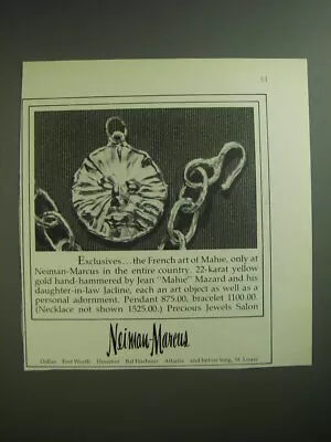 1974 Neiman-Marcus Pendant By Jean Mahie Mazard Advertisement • $19.99