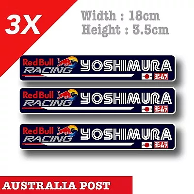 Red Bull Racing YOSHIMURA Motorcycle Motogp Japan Flag JDM  Sticker • $8