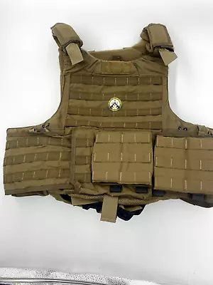 Eclipse Coyote Molle Vest RBAV X-Large W/ Inserts • $199.95