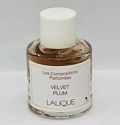 LALIQUE Velvet Plum Eau De Parfum Les Compositions Parfumées 5ml Miniature New • £7.99