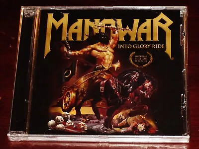 Manowar: Into Glory Ride - Imperial Edition MMXIX CD 2019 Magic Circle EU NEW • $21.95
