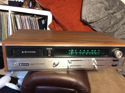 Sanyo Solid State Stereo DXL 5480 8-track Player (Not Fully Tested Please Read) • £100