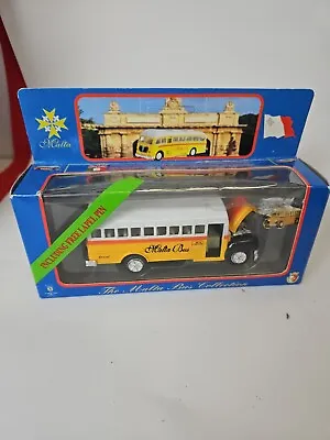 The Malta Bus Collection Diecast Model Bus Scale 1:49 In Box Includes Lapel Pin • £12.99