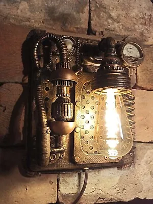 Steampunk Lamp Industrial Machine • $199