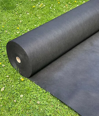 2m Wide Heavy Duty Weed Control Fabric Membrane Garden Landscape Ground Cover • £1.39