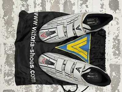 Vittoria V Light Carbon Road Cycling Shoes Men Size EU 42 US 8.5 • $25