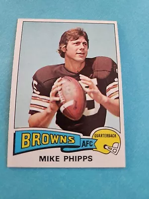 Mike Phipps 1975 TOPPS  #260 BROWNS  QB • $1.65