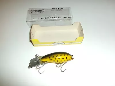 Vintage Fred Arbogast Mud Bug 5/8 Oz.  Lure - Used • $9.99