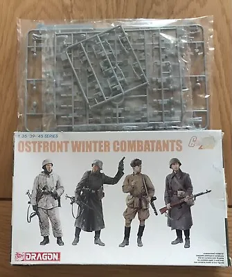 £20 • Buy Dragon 1/35 Scale Ostfront Winter Combatants Model Kit