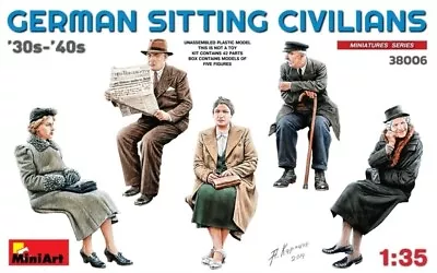 MIN38006 - Miniart 1:35 - Sitting Passengers • £13.75