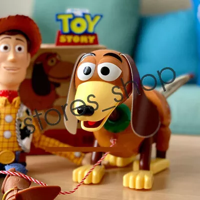 Toy Story 4 Slinky Dog Pull Toys Action Figures Stretching Body Floppy Ears Kids • $39.88