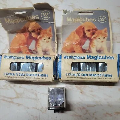  Vtg Westinghouse Magicubes Magic Cubes 7 Cubes • $13.99