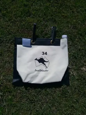 Trailblazer 34cm Canvas Water Bag - With PVC Vinyl Backing • $38