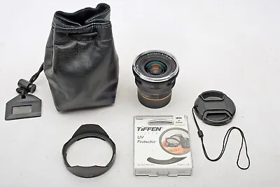 Zeiss 18mm F4 Distagon T* ZM Wide 18/4 Black Lens Leica M+Coded+Hood+SET++BEAUTY • $899.95