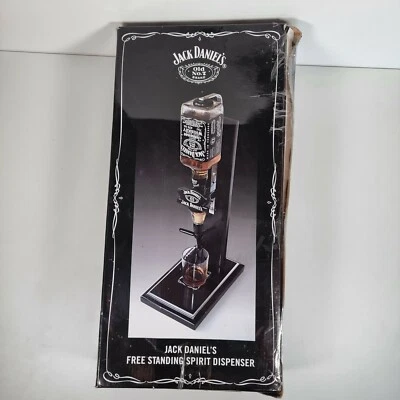 £54.55 • Buy JACK DANIELS Branded Free Standing Bar Top Optic Tile Base Man Cave Pub Drinking
