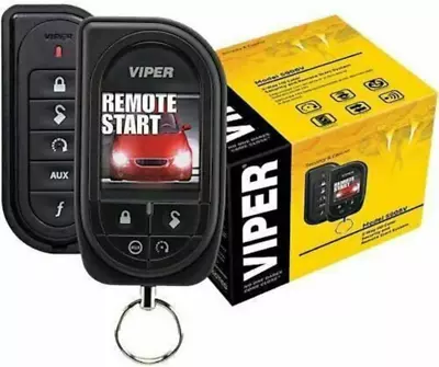 Viper 5906V 2-Way 1-Mile Color Remote Start Keyless Entry Security Alarm System • $699.95