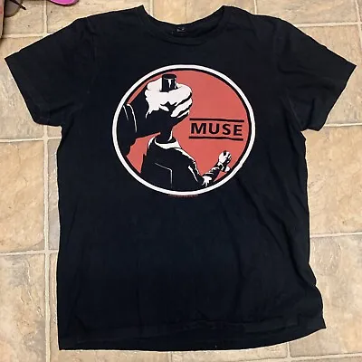 Muse Mind Control T Shirt 2013 Tour Band Tee Men’s Size Large • $15