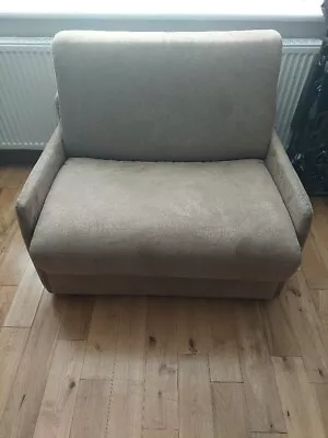 Single Sofa Bed Chair Italian Altaflex Mechanism Good Condition • £15.08