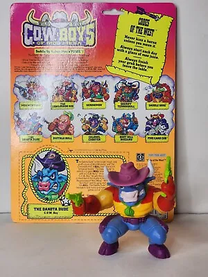1991 Hasbro Wild West Cowboys Of Moo Mesa Dakota Dude Action Figure Complete • $73