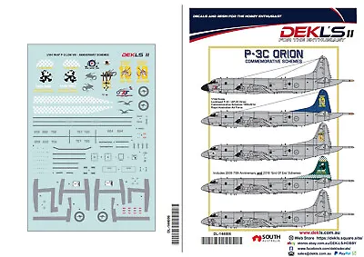 1/144 P3C Orion-RAAF Anniversary Schemes DEKL's II • $9.79