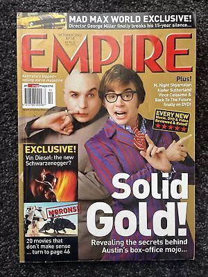 EMPIRE MAGAZINE - Issue 19 - Oct 2002 - Austin Powers - Mad Max - Vin Diesel • $15