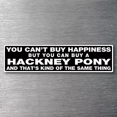 Buy A Hackney Pony  Sticker Premium Quality Water/fade Proof Vinyl Horse • $4.53