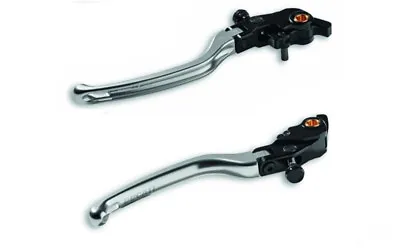 DUCATI Rizoma Brake Lever & Clutch Lever Brake Clutch Lever Silver Monster 797 • $416.15