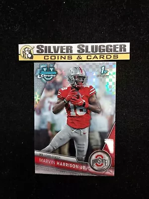 2023 Marvin Harrison Jr. 1st Bowman Chrome U XFractor #100 Ohio State • $19.99