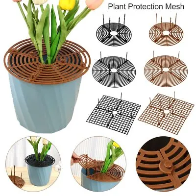 Protector Flower Pot Cover Plant Protection Mesh Plant Root Protect Soil Guard • £4.71