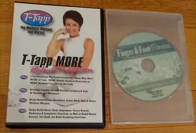 T-Tapp More Rehab Program DVD Set + Finger & Fitness DVD - VG+ • $50