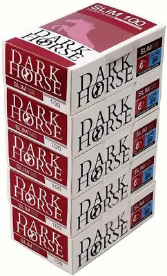 £13.99 • Buy Dark Horse Slim Long Filter Empty Cigarette Tubes 500