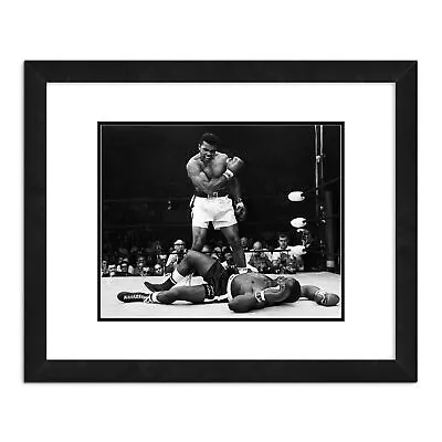 Muhammad Ali Boxing With Sonny Liston 16 X20 Print By Globe Photos 16X20 • $69.50