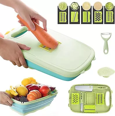 11 IN 1 Food Slicer Dicer Nicer Container Chopper Peeler Vegetable Fruit Cutter • $6.95