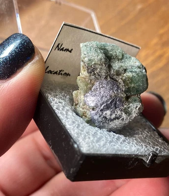 $9.99 • Buy Emerald With Molybdenite, Bahia, Brazil. #9