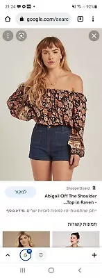 $149 • Buy Arnhem Abigail Off The Shoulders Raven 12