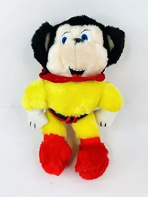 Vintage Mighty Mouse 9  Plush Doll Toy Acme Viacom 1989 Figure Terrytoons • $9.95